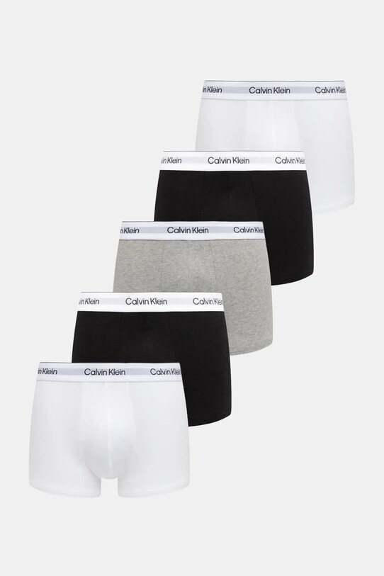 Боксери Calvin Klein Underwear 5-pack трикотаж білий LV00NB4393