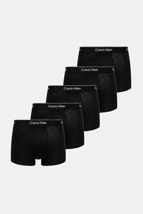 Calvin Klein Underwear bokserki 5-pack dzianina czarny LV00NB4393