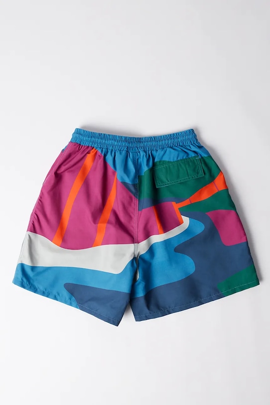 by Parra szorty The festival fence 53355 niebieski SS25
