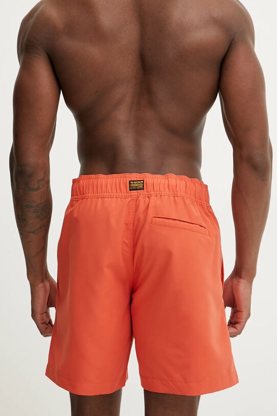 G-Star pantaloni scurți de baie D26202.A505 portocaliu SS25
