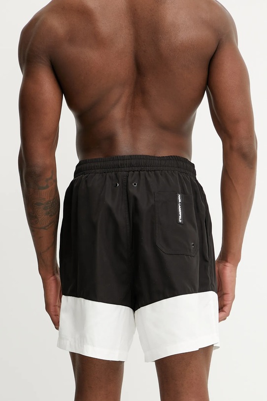 Odzież Karl Lagerfeld szorty kąpielowe A2M46034 czarny