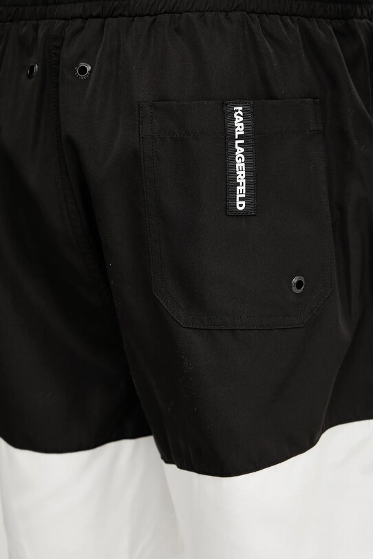 Karl Lagerfeld szorty kąpielowe czarny A2M46034