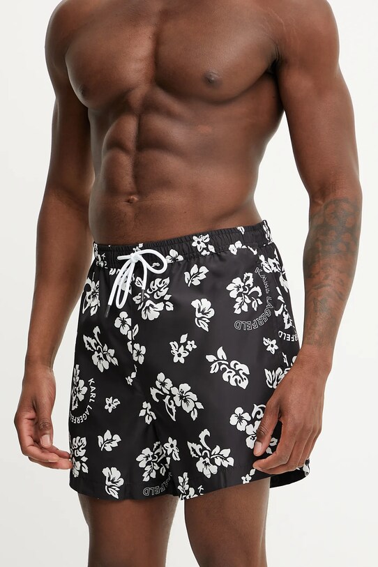 Karl Lagerfeld szorty kąpielowe A2M46035 czarny SS25