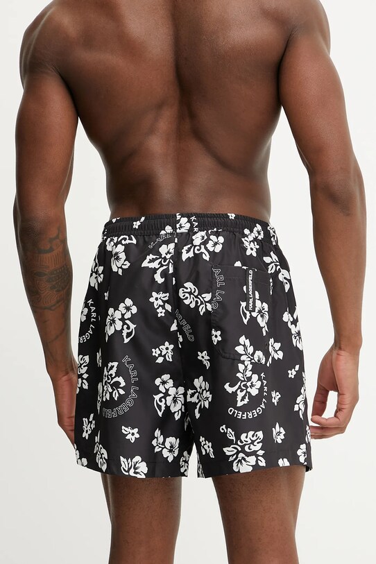 Odzież Karl Lagerfeld szorty kąpielowe A2M46035 czarny