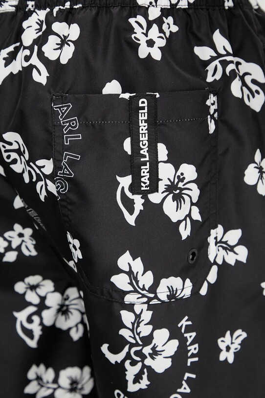Karl Lagerfeld szorty kąpielowe czarny A2M46035