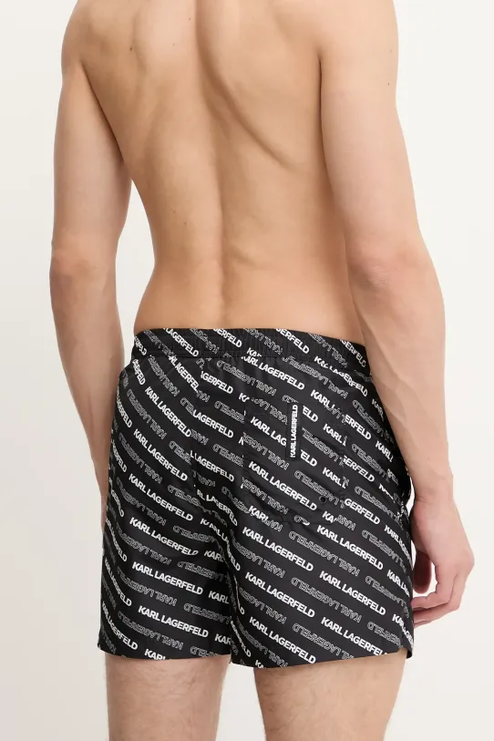 Odzież Karl Lagerfeld szorty kąpielowe A2M46063 czarny