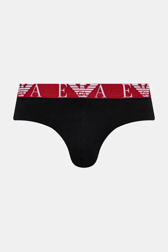 Odzież Emporio Armani Underwear slipy 3-pack EM000258.AF10778 czerwony