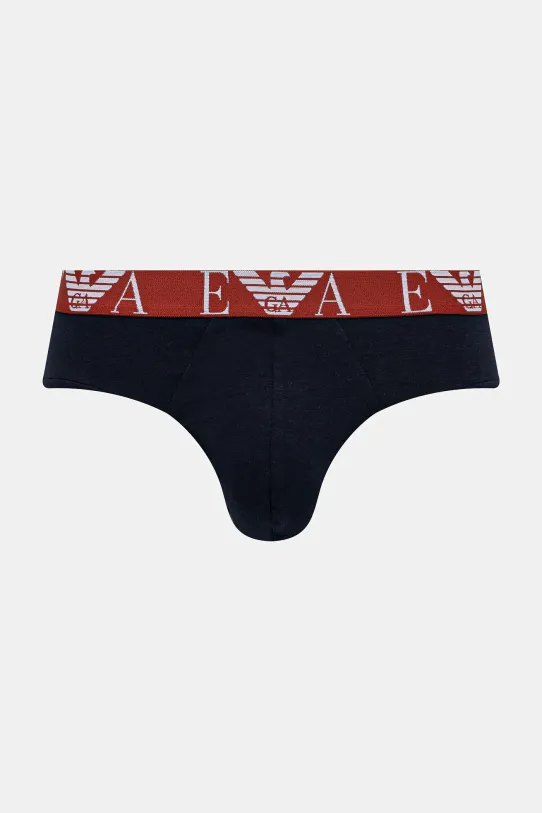 Slipy Emporio Armani Underwear 3-pak EM000258.AF10778 modrá SS25