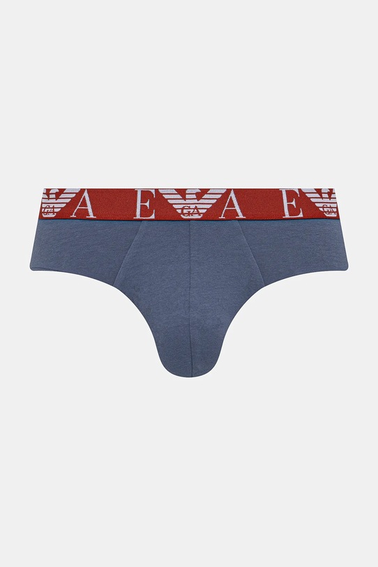 Odzież Emporio Armani Underwear slipy 3-pack EM000258.AF10778 niebieski