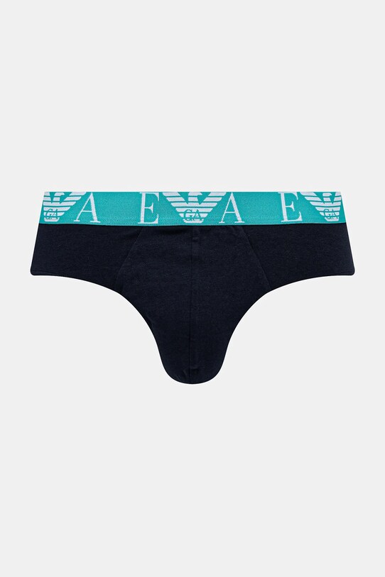 Одяг Сліпи Emporio Armani Underwear 3-pack EM000258.AF10778 темно-синій