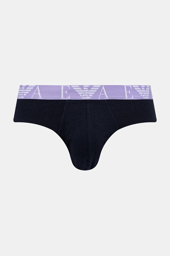 Emporio Armani Underwear slipy 3-pack granatowy EM000258.AF10778