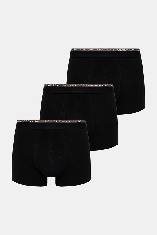 CR7 Cristiano Ronaldo bokserki 3-pack dzianina czarny 8100.4900.2763