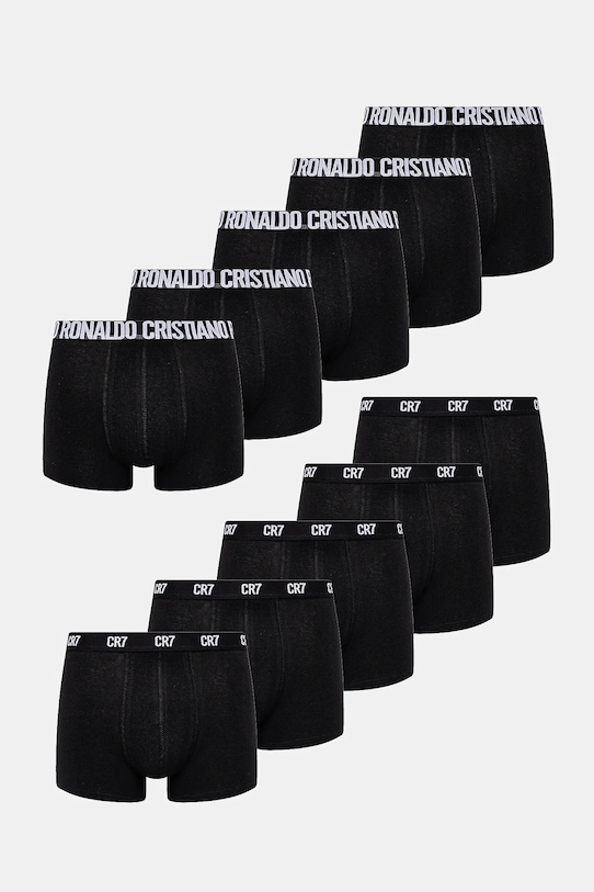 CR7 Cristiano Ronaldo bokserki 10-pack dzianina czarny 8120.4900.2581