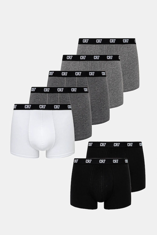 CR7 Cristiano Ronaldo bokserki 7-pack dzianina szary 8127.4900.2809