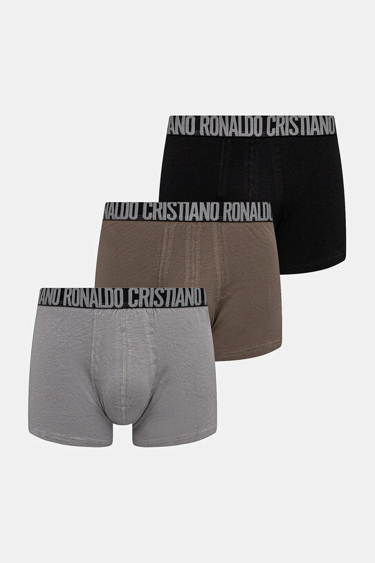 CR7 Cristiano Ronaldo bokserki 3-pack dzianina czarny 8100.49.709