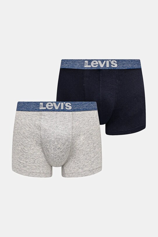 Levi's bokserki 2-pack dzianina niebieski 37149.1083