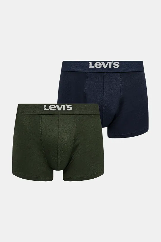 Levi's bokserki 2-pack dzianina granatowy 37149.1089