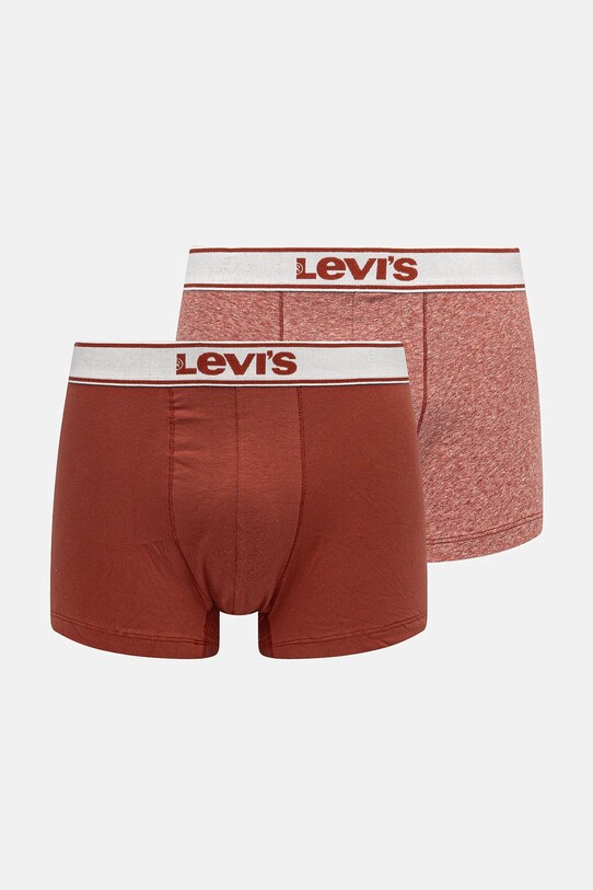 Боксеры Levi's 2 шт трикотаж красный 37149.1094