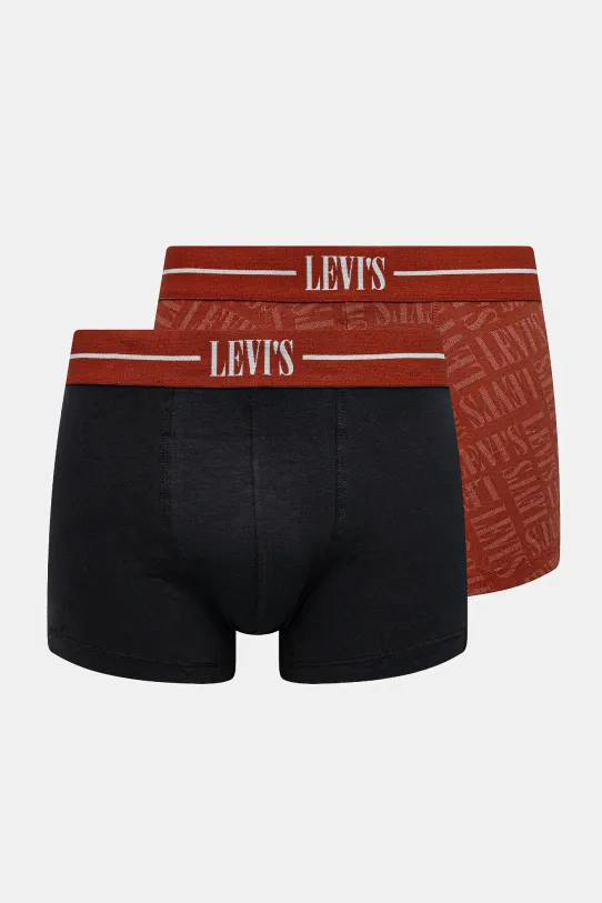 Boxerky Levi's 2-pack pletenina červená 37149.1098