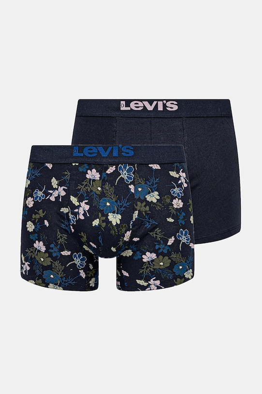 Levi's bokserki 2-pack wzorzyste granatowy 37149.1103