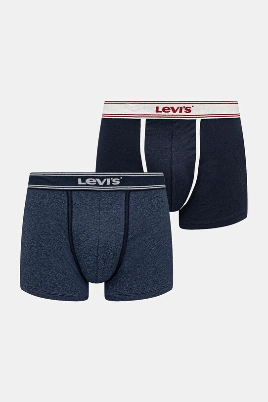 Levi's bokserki 2-pack dzianina granatowy 37149.1109