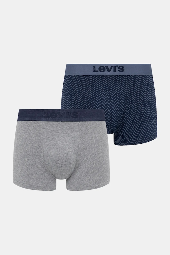Levi's bokserki 2-pack dzianina granatowy 37149.1112