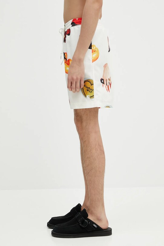 Плувни шорти Carhartt WIP Slater Swim Trunks I035063.2UKXX бял SS25