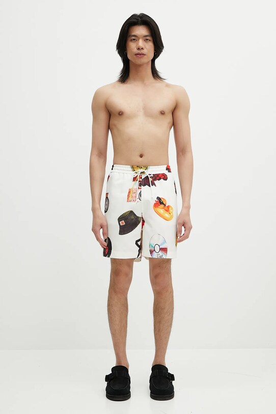 Плувни шорти Carhartt WIP Slater Swim Trunks I035063.2UKXX бял