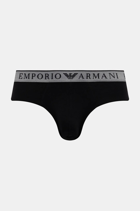 Odzież Emporio Armani Underwear slipy 2-pack EM000251.AF10776 czarny