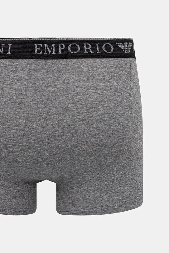 Boxerky Emporio Armani Underwear 2-pack šedá EM000252.AF10776