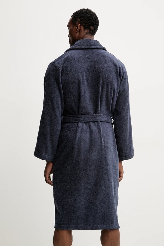 Gant szlafrok bawełniany 856006703 granatowy SS25