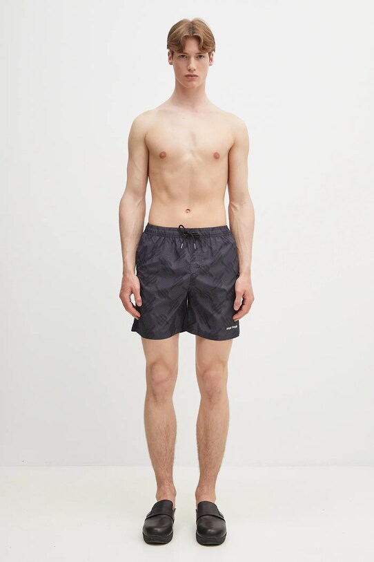 Kratke hlače za kupanje Daily Paper Dotted Monogram Swimshorts 2511159 crna