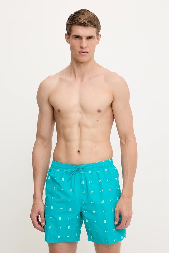 Plavkové šortky Nike NESSF518 tyrkysová SS25