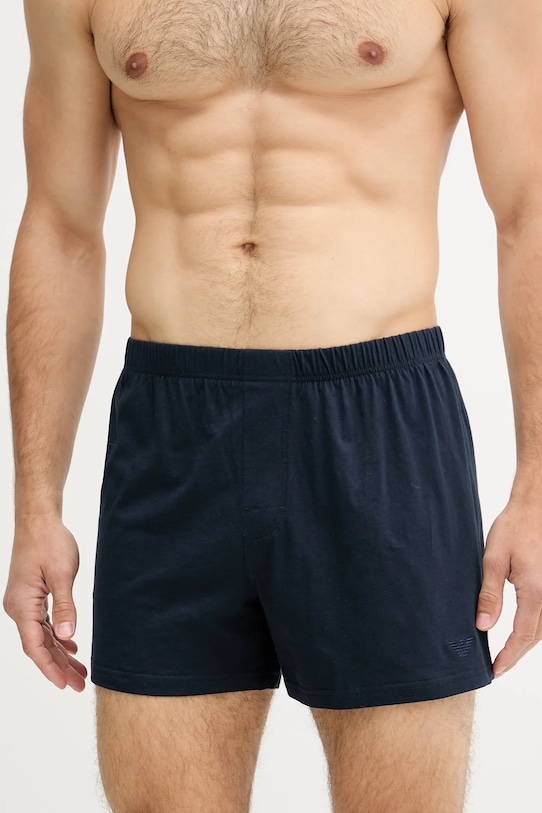Emporio Armani Underwear bokserki bawełniane EM001443.AF14210 granatowy SS25