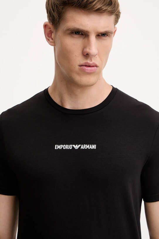 Πιτζάμα Emporio Armani Underwear EM000400.AF10794 μαύρο