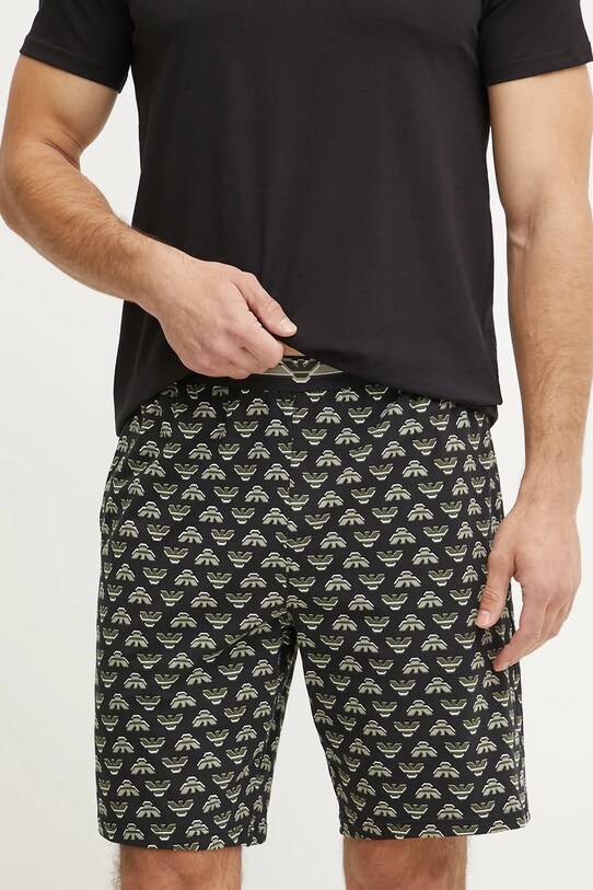Emporio Armani Underwear pizsama fekete EM000400.AF10793