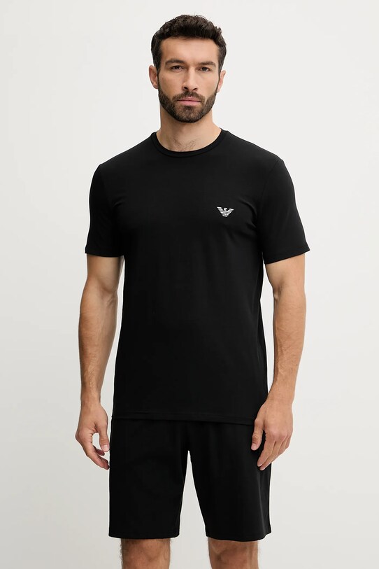 Пижама Emporio Armani Underwear трикотаж чёрный EM000400.AF10772