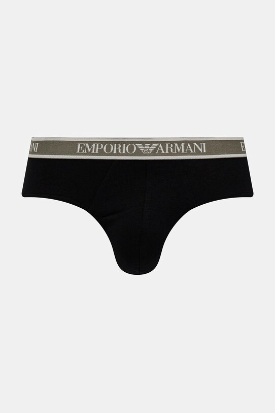 Emporio Armani Underwear slip 3-pack EM000369.AF10779 negru SS25