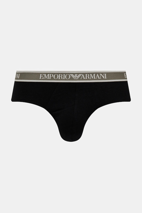 Сліпи Emporio Armani Underwear 3-pack EM000369.AF10779 чорний SS25