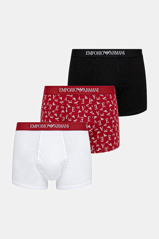 Emporio Armani Underwear boxeri 3-pack uni rosu EM000260.AF10800