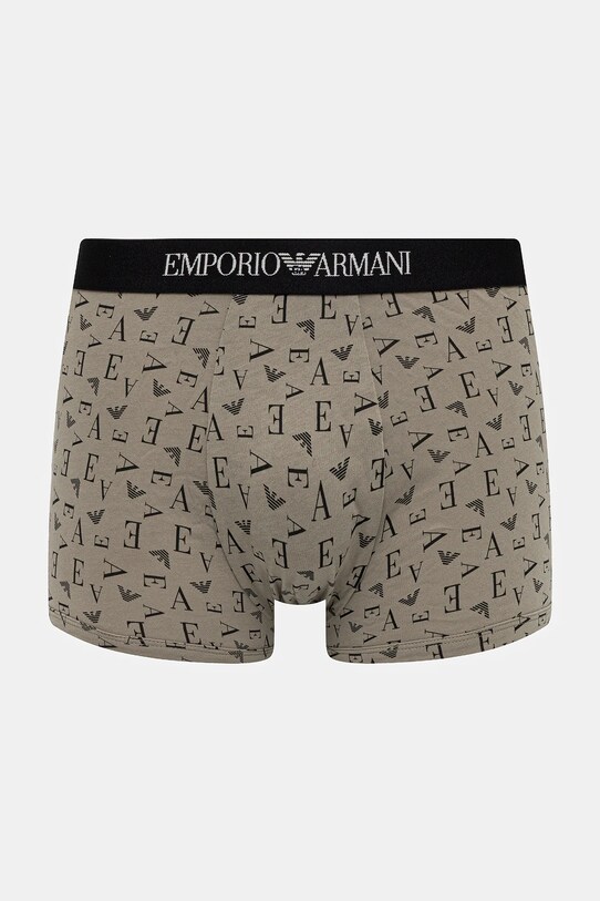 Emporio Armani Underwear boxeri 3-pack verde EM000260.AF10800