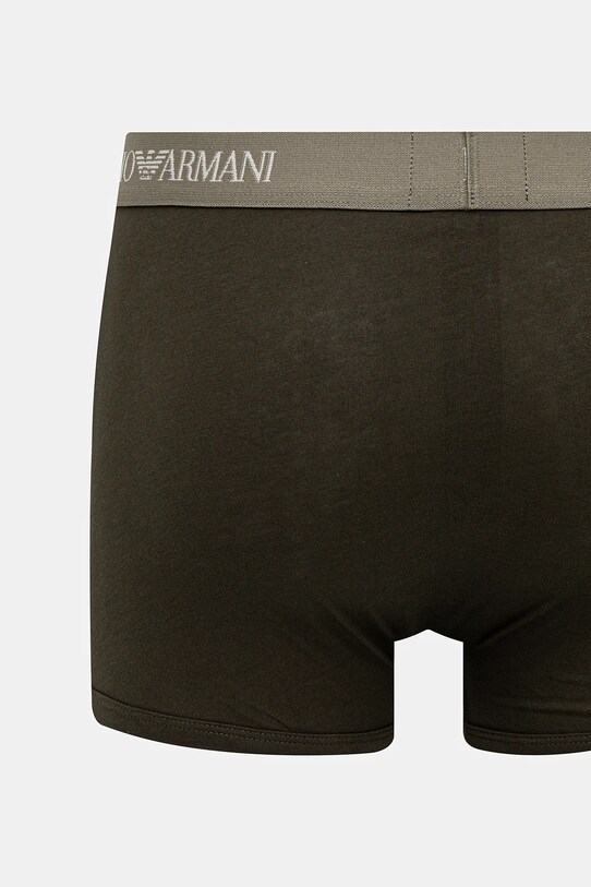 Emporio Armani Underwear boxeri 3-pack EM000260.AF10800 verde