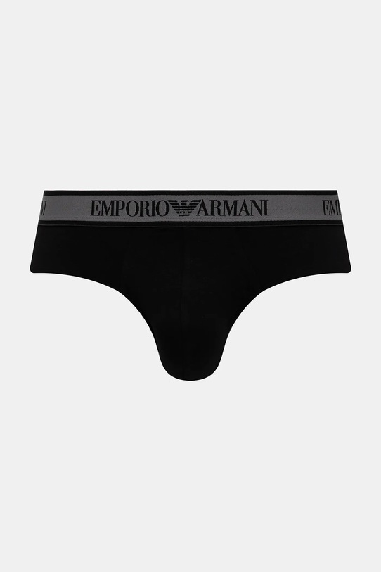 Ρούχα Σλιπ Emporio Armani Underwear 3-pack EM000258.AF10779 μαύρο