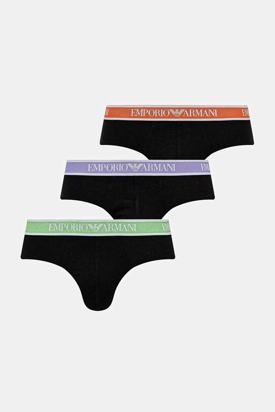 Emporio Armani Underwear mutande pacco da 3 maglia nero EM000258.AF10779