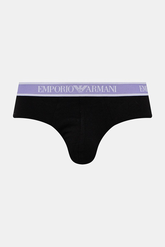 Odzież Emporio Armani Underwear slipy 3-pack EM000258.AF10779 czarny