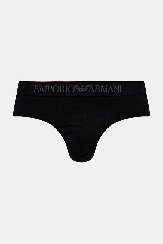 Îmbrăcăminte Emporio Armani Underwear slip 2-pack EM000251.AF10797 negru