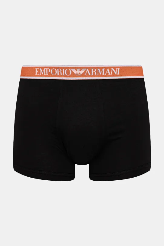 Odzież Emporio Armani Underwear bokserki 3-pack EM000261.AF10779 czarny