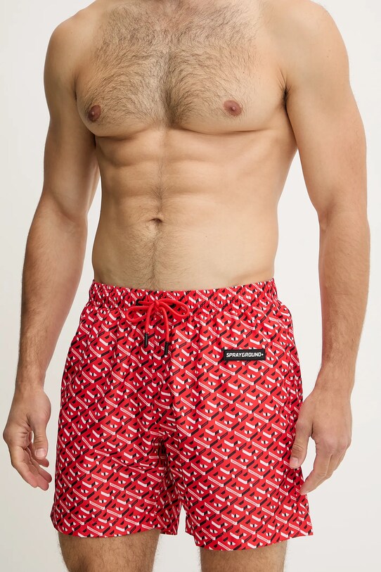 Plavkové šortky Sprayground SP753RED červená SS25