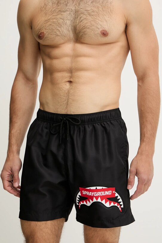 Plavkové šortky Sprayground SP762BLK čierna SS25