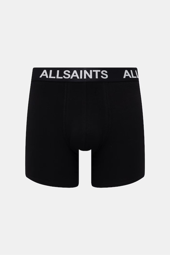 AllSaints boxeri bărbați din bumbac pachet de 3 M286XB.449752 negru SS25